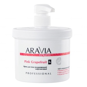 ARAVIA Organic Крем для тела увлажняющий лифтинговый Pink Grapefruit, 550 мл