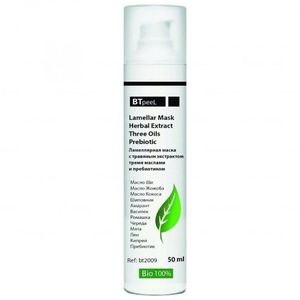 Ламеллярная маска с пребиотиком Lamellar Mask Three Oils probiotic Btpeel 75мл (БТпил)