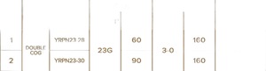 Мезонити Honey Derma Thread PDO DOUBLE COG 23Gx60mm - 160mm (Хани Дерма Фред)