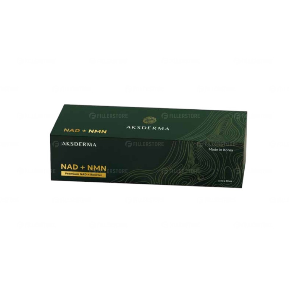 Бустер AKSDERMA NAD+NMN premium, 10фл х 5мл (Аксдерма НАД+НМН)