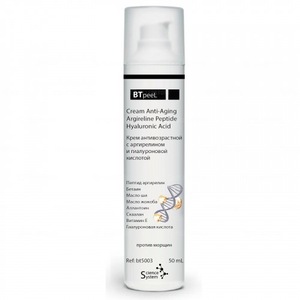 Крем антивозрастной Anti-Aging Argireline Peptide Hyaluronic Acid Btpeel 50мл (БТпил)