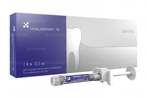 Филлер для стоматологии Dental HyalRepair 10, 1x0.5мл (Дентал Гиалрипайер-10)
