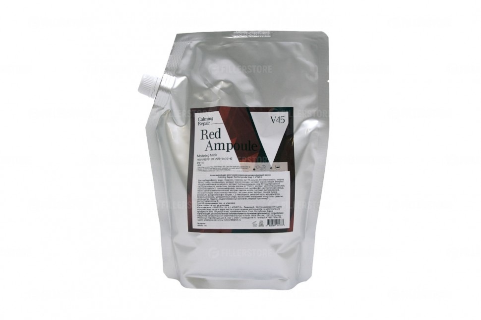 Маска для лица V45 Calming Repair Red Ampoule Modeling Mask 1кг (В45)
