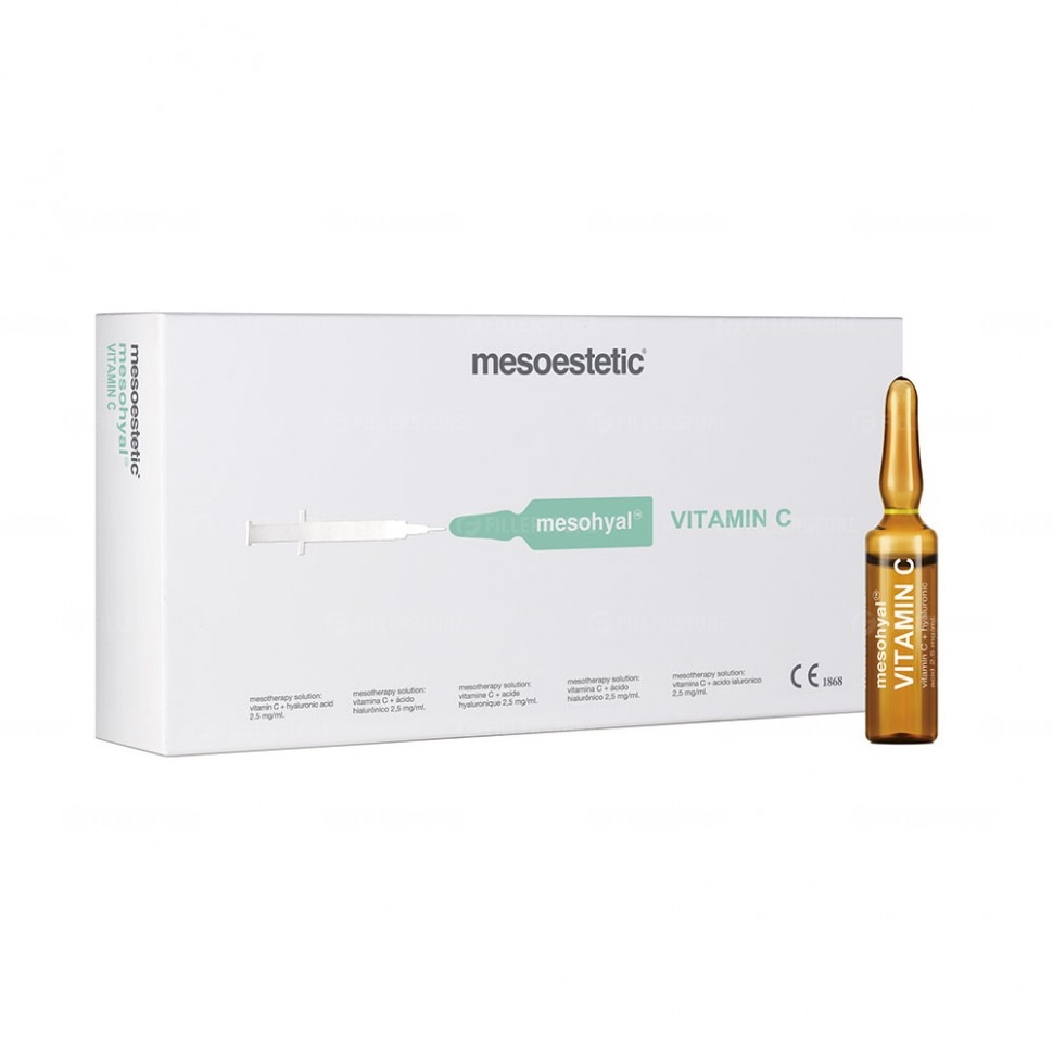 Мезопрепарат Mesoestetic MESOHYAL VITAMIN C 20х5мл (Мезоэстетик)