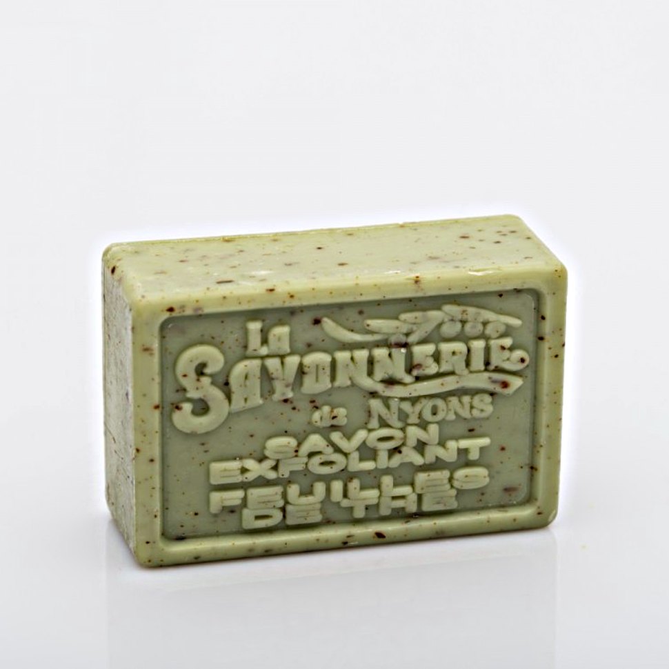 Мыло-эксфолиант с чайными листьями 100 гр.