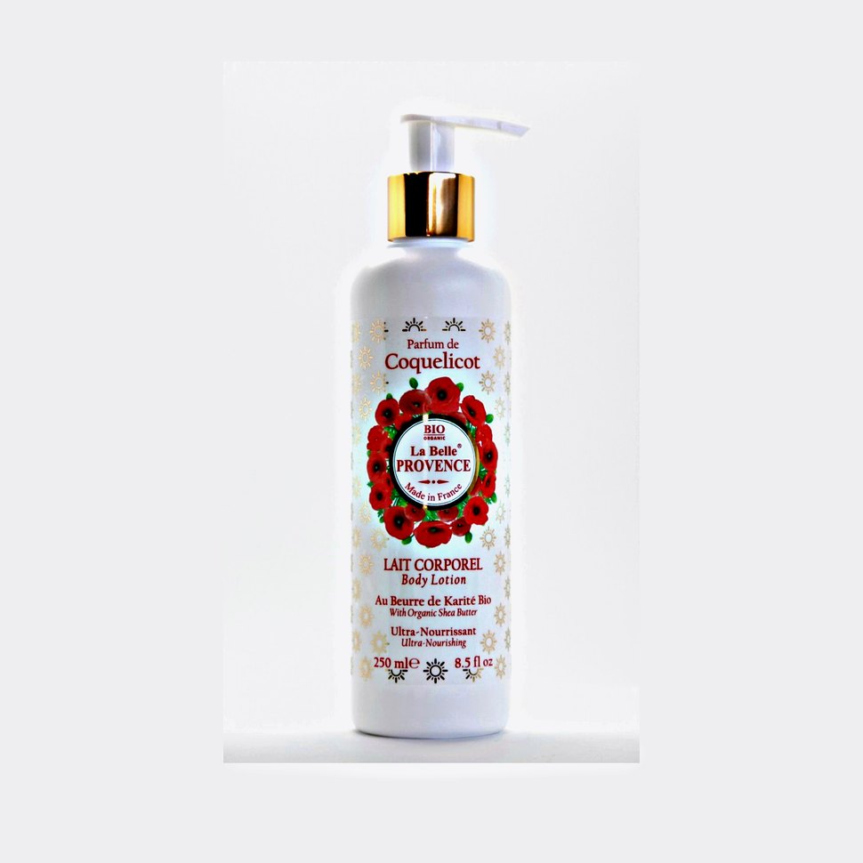 Молочко для тела La belle Provence с маком 250 мл