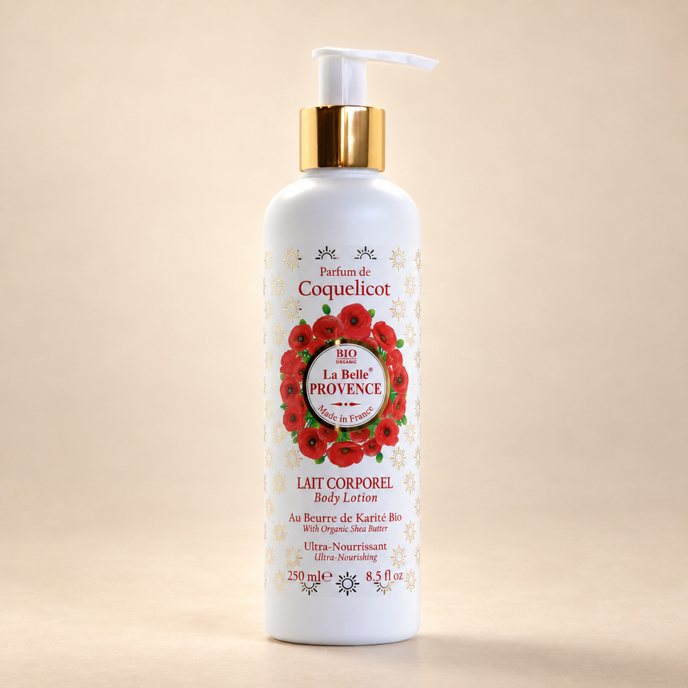 Молочко для тела La belle Provence с маком 250 мл
