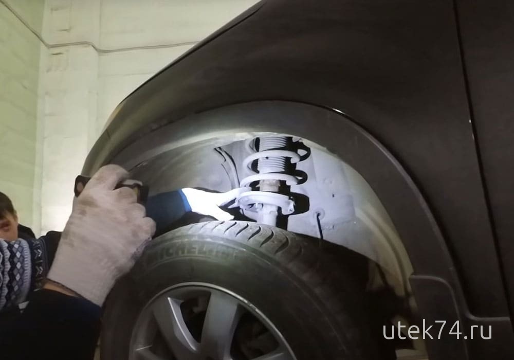 Диагностика подвески автомобиля — фото работ 3 в автосервисе ЮТЭК