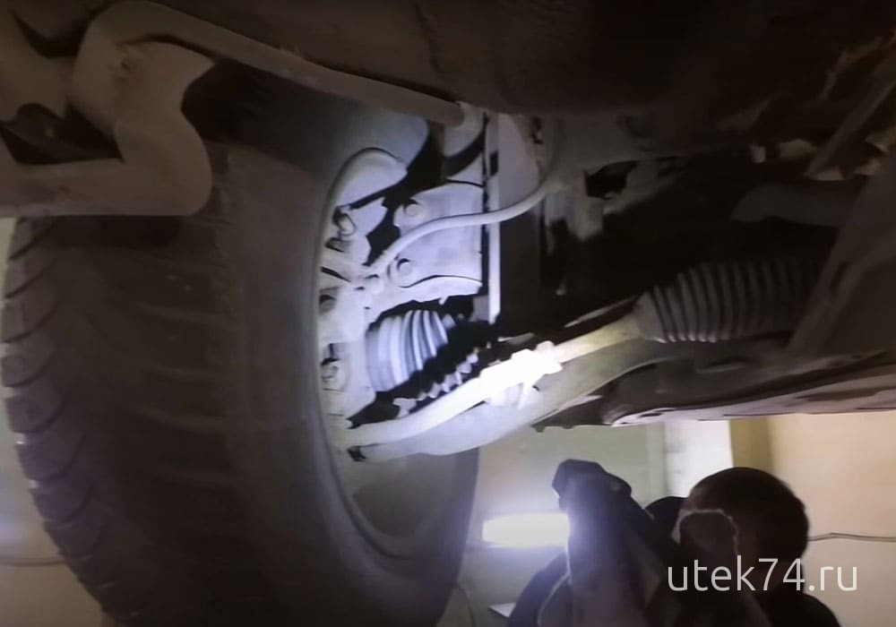 Диагностика подвески автомобиля — фото работ 9 в автосервисе ЮТЭК