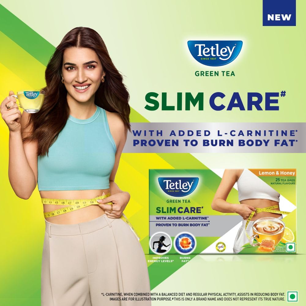 Tetley Tetley, зелёный чай с лимоном и мёдом, 25 чайных пакетиков Зеленый чай и оздоровительные смеси - Изображение 4