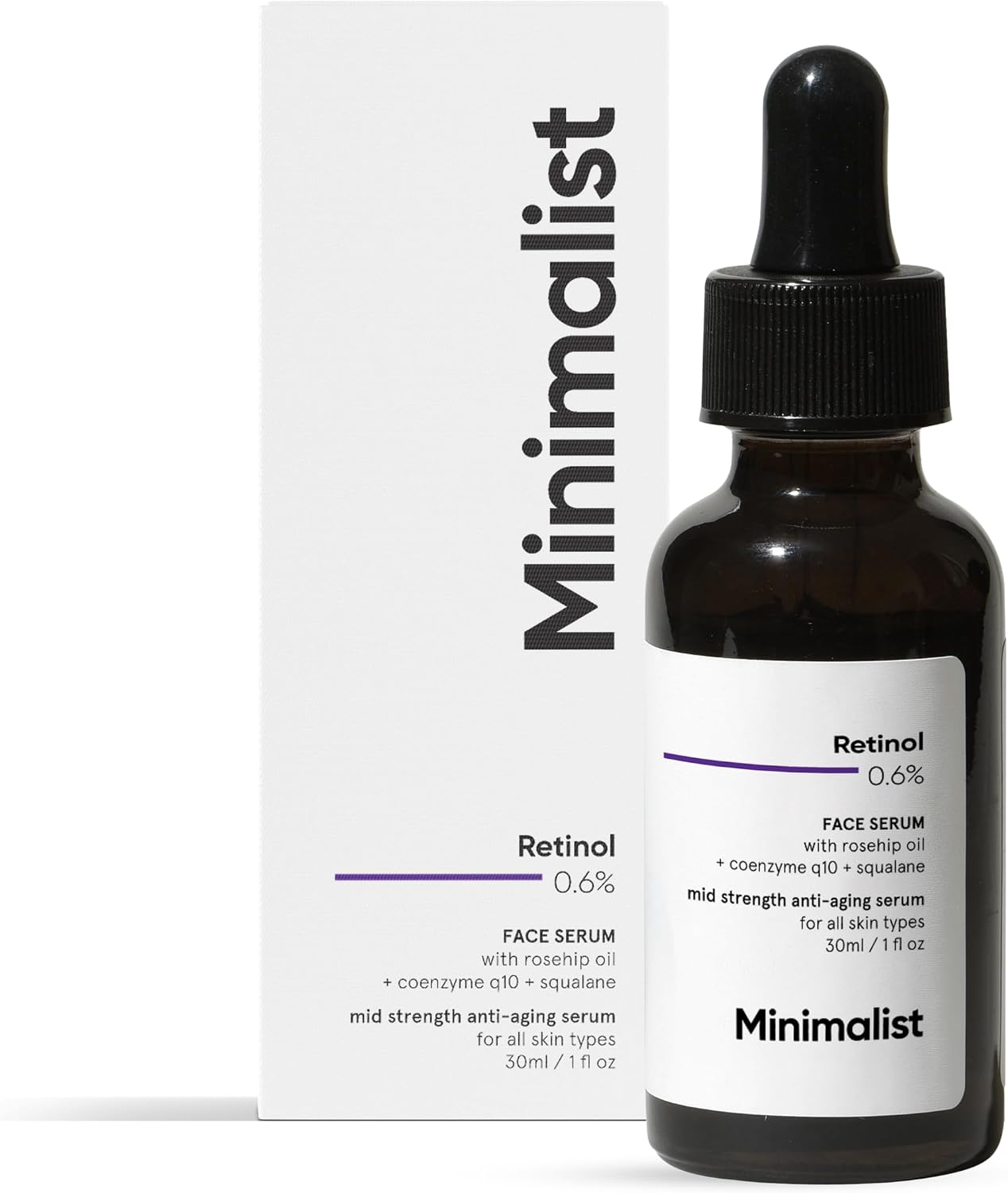 Vedashi Herbals Minimalist сыворотка с ретинолом 0,6%, 30 мл, против старения, уменьшает мелкие морщины — Minimalist | Фото 2