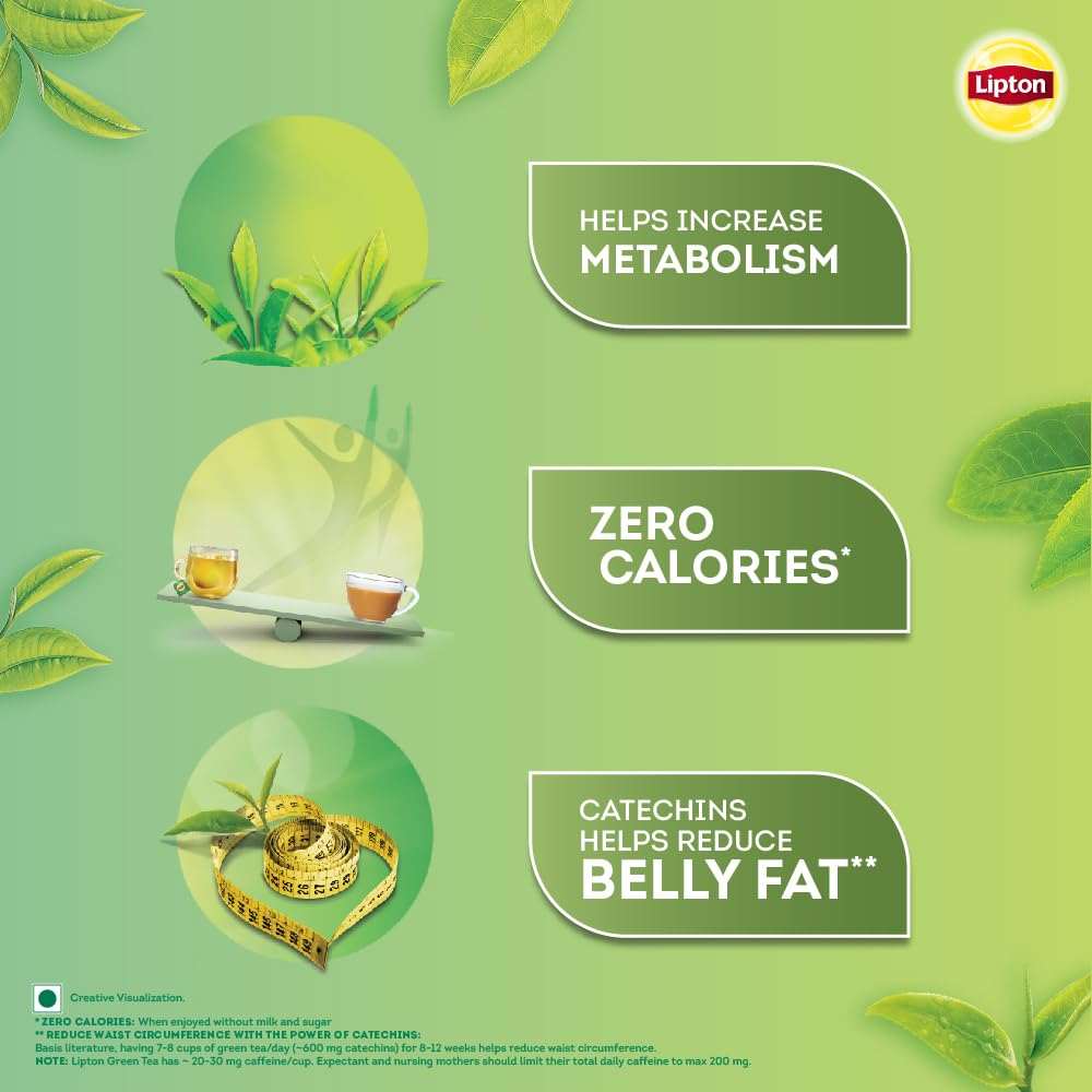 Lipton Lipton Clear & Light, листовой зелёный чай, упаковка 100 г Зеленый чай и оздоровительные смеси - Изображение 6