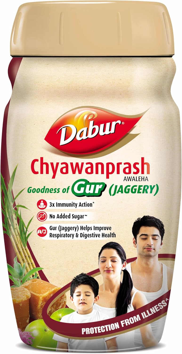 Vedashi Herbals Dabur Chyawanprash Awaleha — 900 г | С пользой гура (джаггери) — Dabur | Фото 2