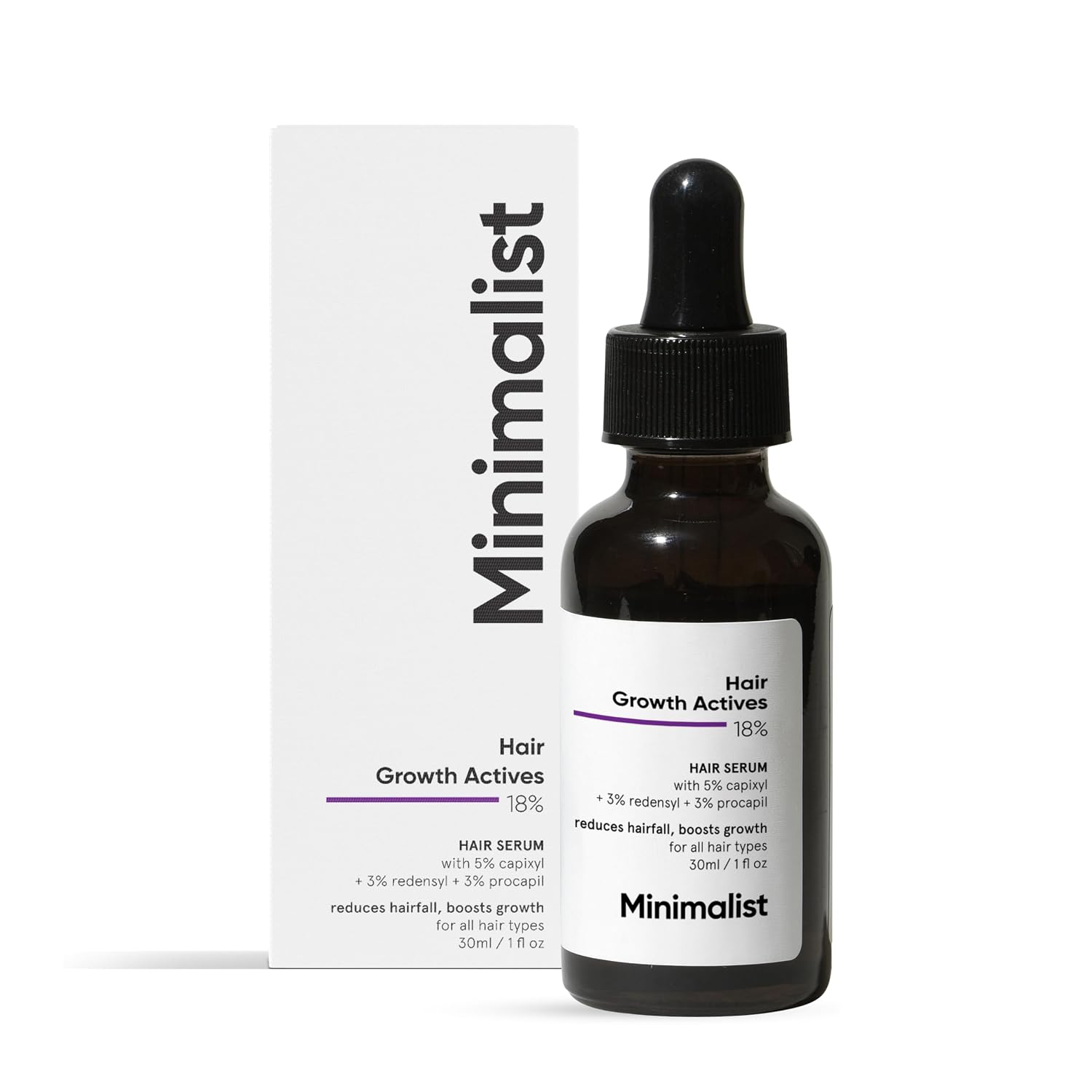 Minimalist Minimalist, сыворотка для роста волос, 30 мл Маски и сыворотки для волос - Изображение 2