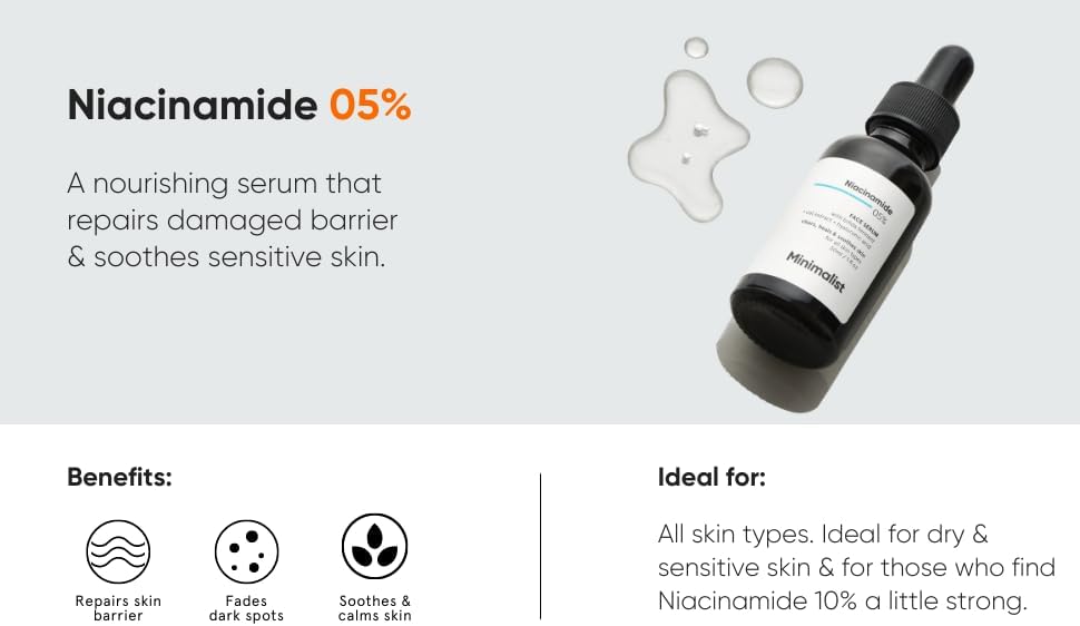 Vedashi Herbals Minimalist сыворотка с ниацинамидом 5% и гиалуроновой кислотой, 10 мл, от тёмных пятен и жирности — Minimalist | Фото 9