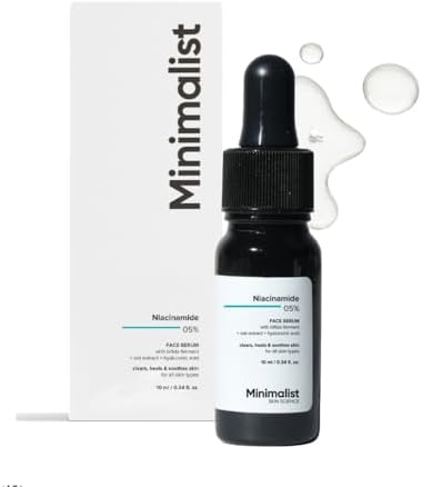 Vedashi Herbals Minimalist сыворотка с ниацинамидом 5% и гиалуроновой кислотой, 10 мл, от тёмных пятен и жирности — Minimalist | Фото 7