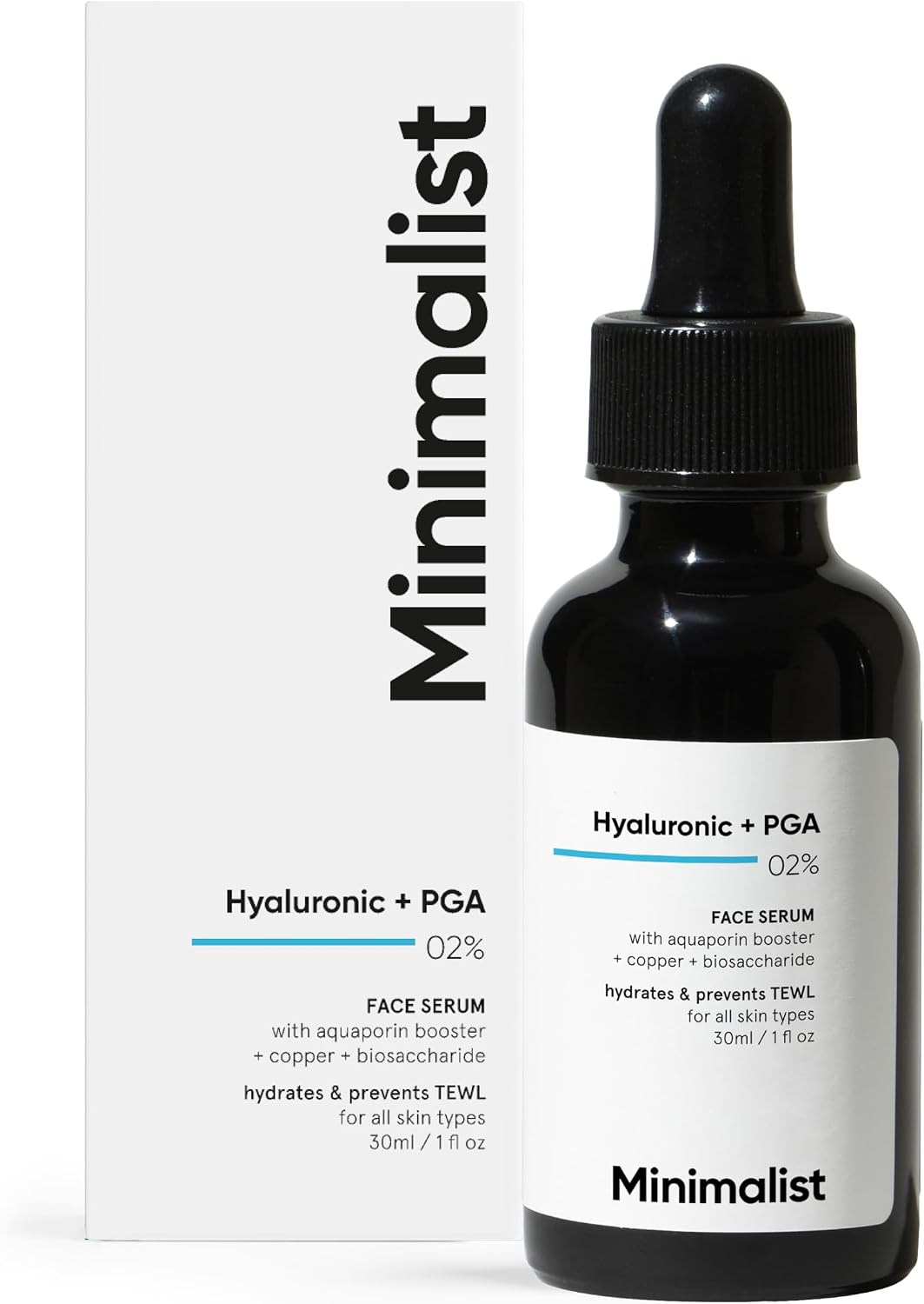 Vedashi Herbals Minimalist сыворотка с гиалуроновой кислотой 2% и PGA, 30 мл, увлажнение и сияние кожи — Minimalist | Фото 3