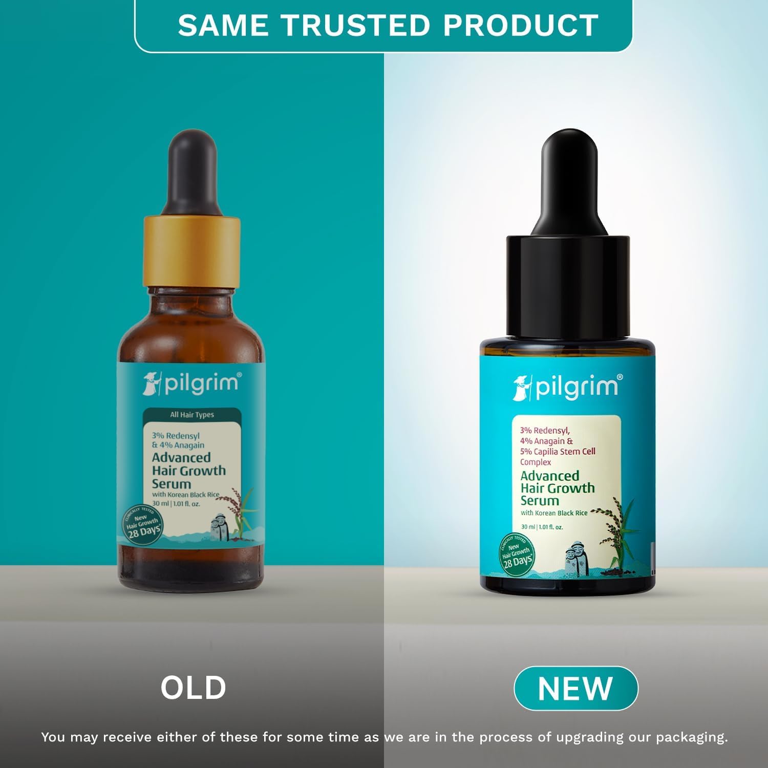 Pilgrim Pilgrim сыворотка для роста волос Redensyl 3% + Anagain 4% + Capilia Stem 5%, 30 мл Маски и сыворотки для волос - Изображение 6