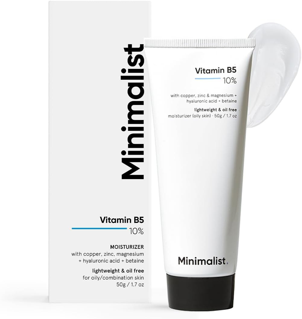 Vedashi Herbals Minimalist безмасляный увлажняющий крем с витамином B5 10%, 50 г, для жирной и комбинированной кожи — Minimalist | Фото 2