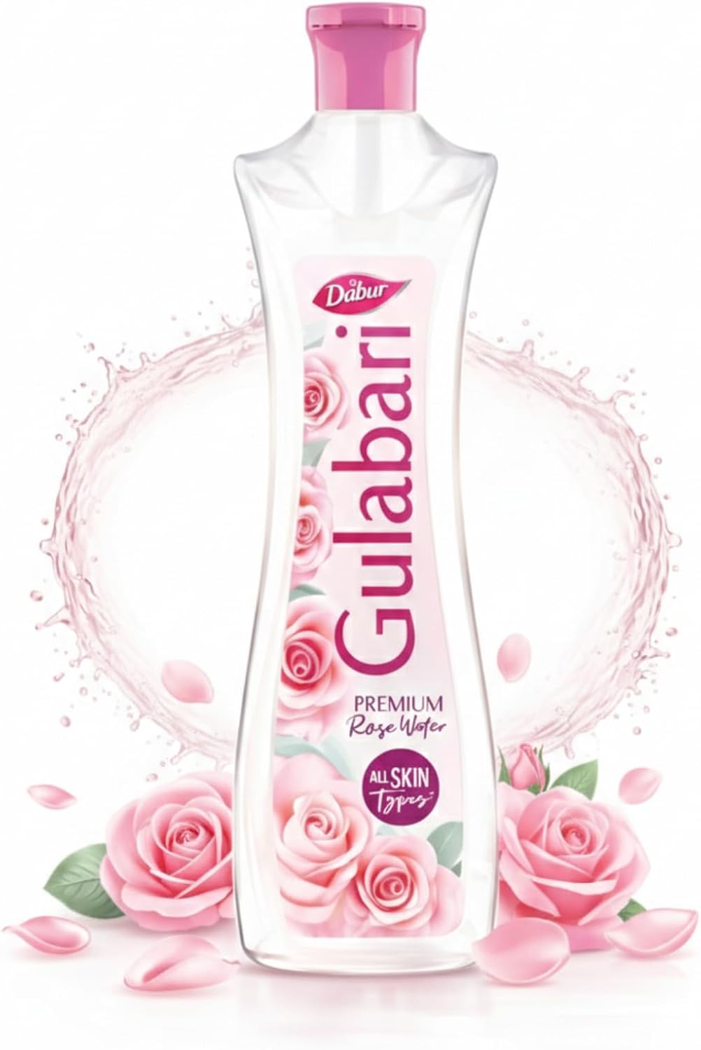 Dabur Dabur Gulabari, премиальная розовая вода/тоник для лица — 400 мл Очищающие средства и средства для умывания лица - Изображение 2