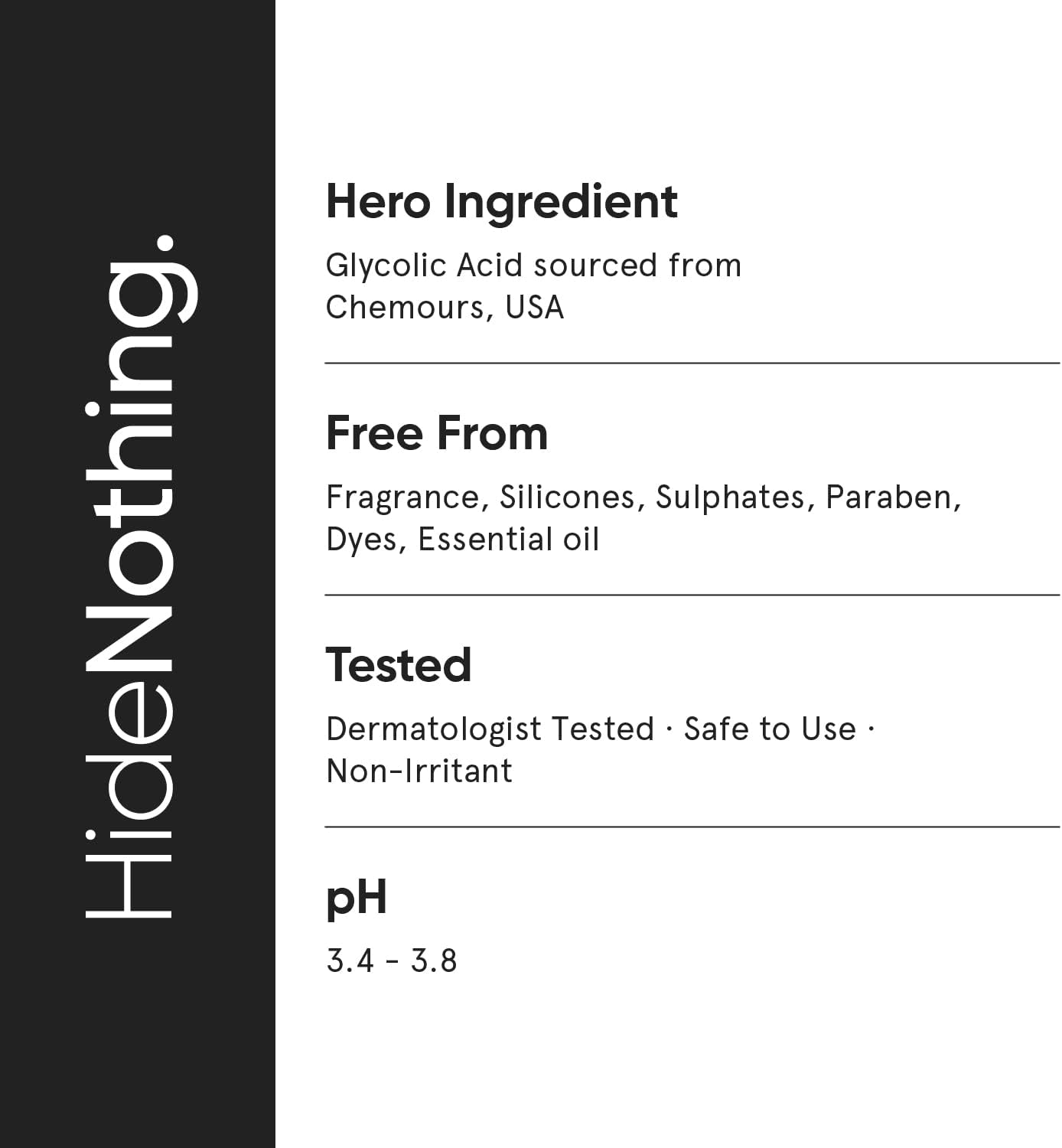 Vedashi Herbals Minimalist, пилинг-сыворотка 25% AHA + 2% BHA + 5% PHA для сияющей кожи, гладкой текстуры | 10 мл — Minimalist | Фото 11