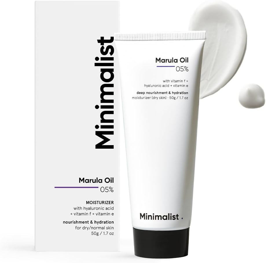 Vedashi Herbals Minimalist увлажняющий крем с маслом марулы 5% и гиалуроновой кислотой, 50 г, для сухой кожи — Minimalist | Фото 2
