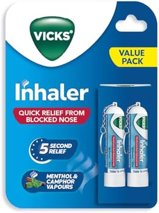 Vicks Vicks назальный ингалятор, портативный, без лекарств, аромат ментола, для лёгкого дыхания Здоровье органов дыхания - Изображение 6