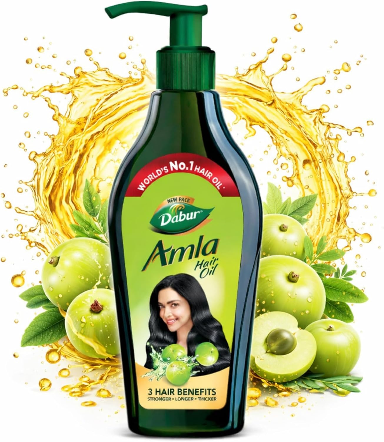 Dabur Dabur Amla, масло для волос — для крепких, длинных и густых волос, 550 мл Масла для волос - Изображение 2