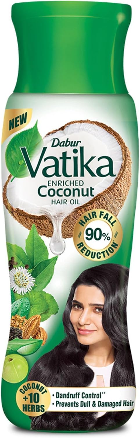 Vedashi Herbals Dabur Vatika, обогащённое кокосовое масло для волос — 405 мл — Dabur | Фото 2