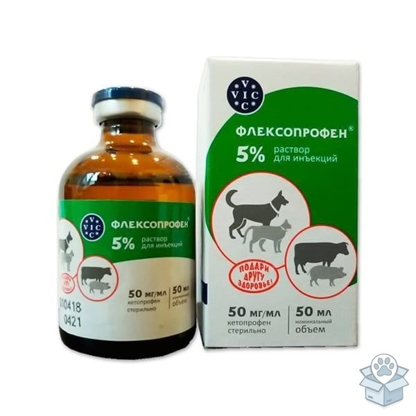 ВИК: Флексопрофен 5 %, 50 мл