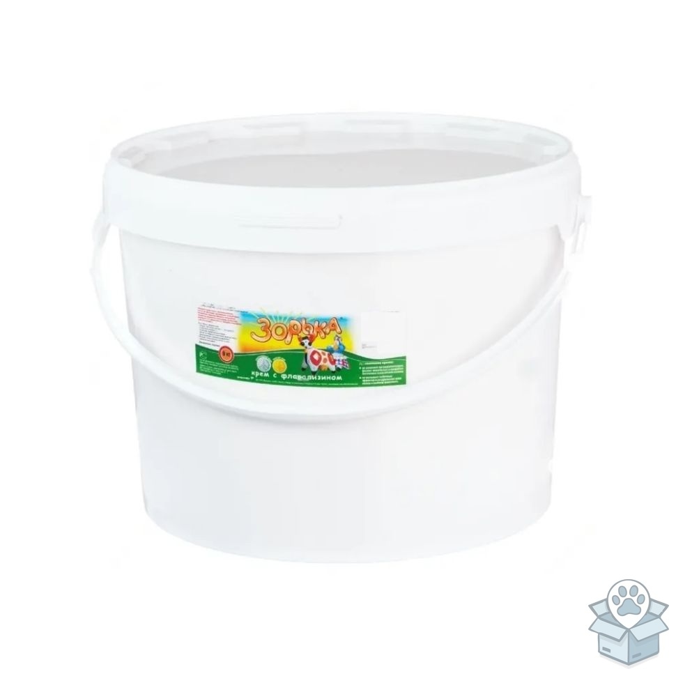 Фармакс: Зорька, крем для доения, с флорализином, ведро, 9 кг