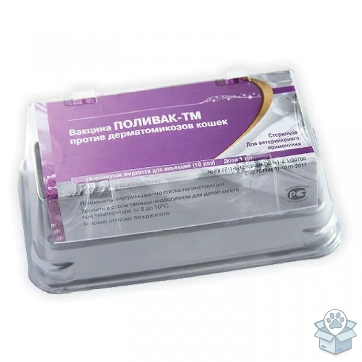Вакцина Поливак-ТМ д/кошек, 1 доза/фл.