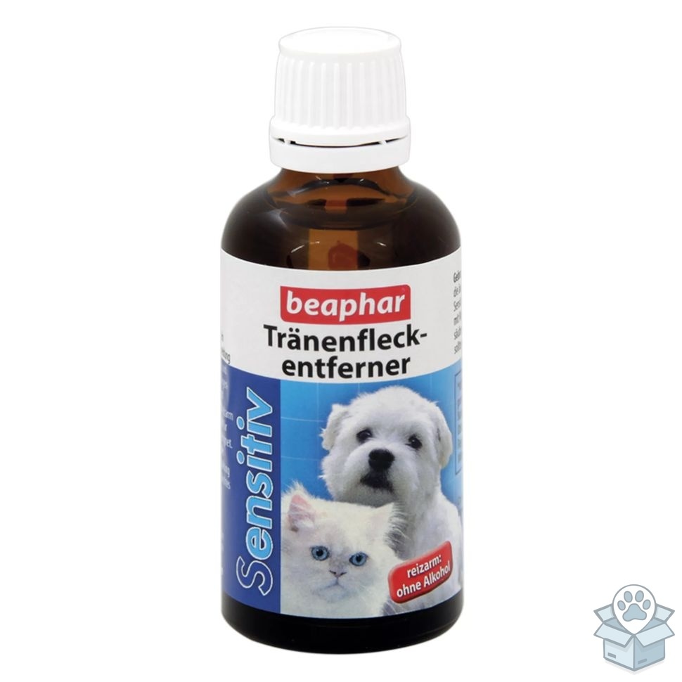 Beaphar: Средство Sensitiv, для удаления слезных пятен, для кошек и собак, 50 мл