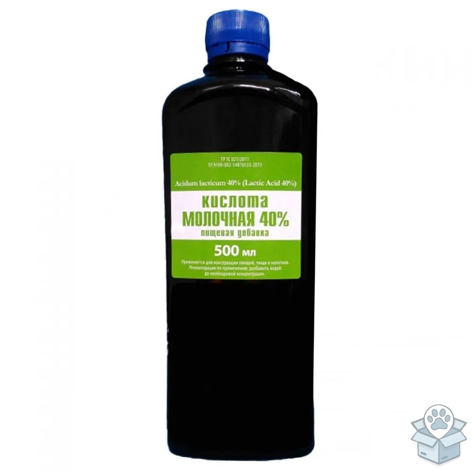 Ветторг: Молочная кислота, 40 %, 500 мл