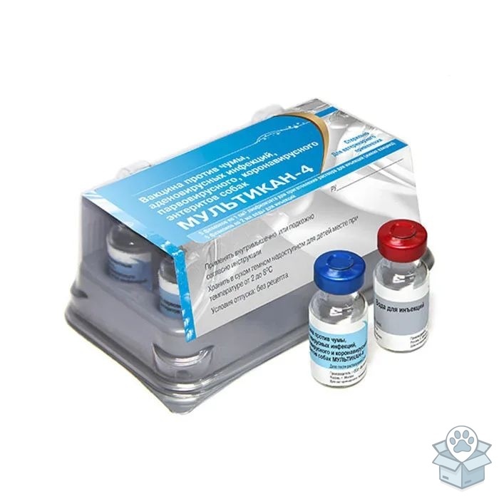 Вакцина Мультикан-4, 5 доз/уп