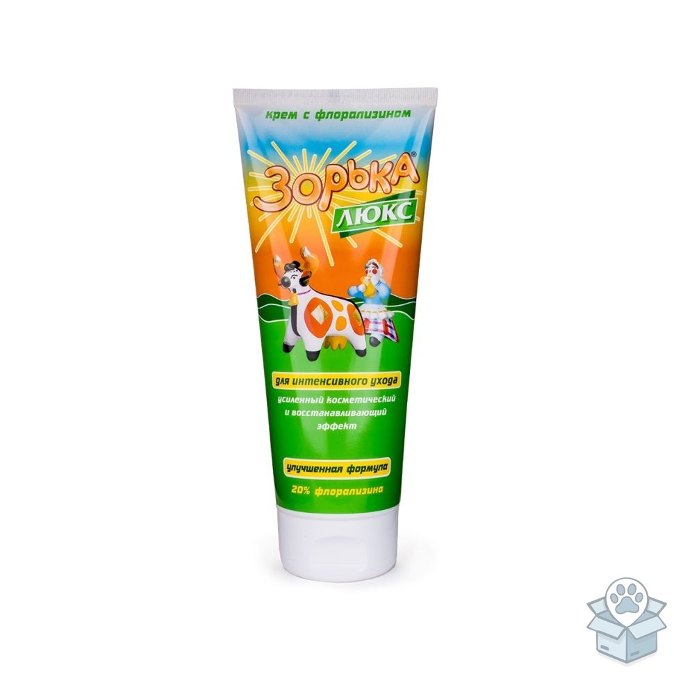 Фармакс: Зорька Люкс, крем с флорализином, туба, 200 гр
