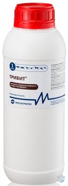 Мосагроген: Тривит, орально, 1 л