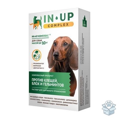 ИН-АП комплекс, капли для собак до 10 кг, 1 мл