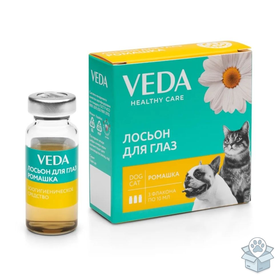 Веда: Фитоэлита "Ромашка" лосьон для глаз, 3 фл./уп