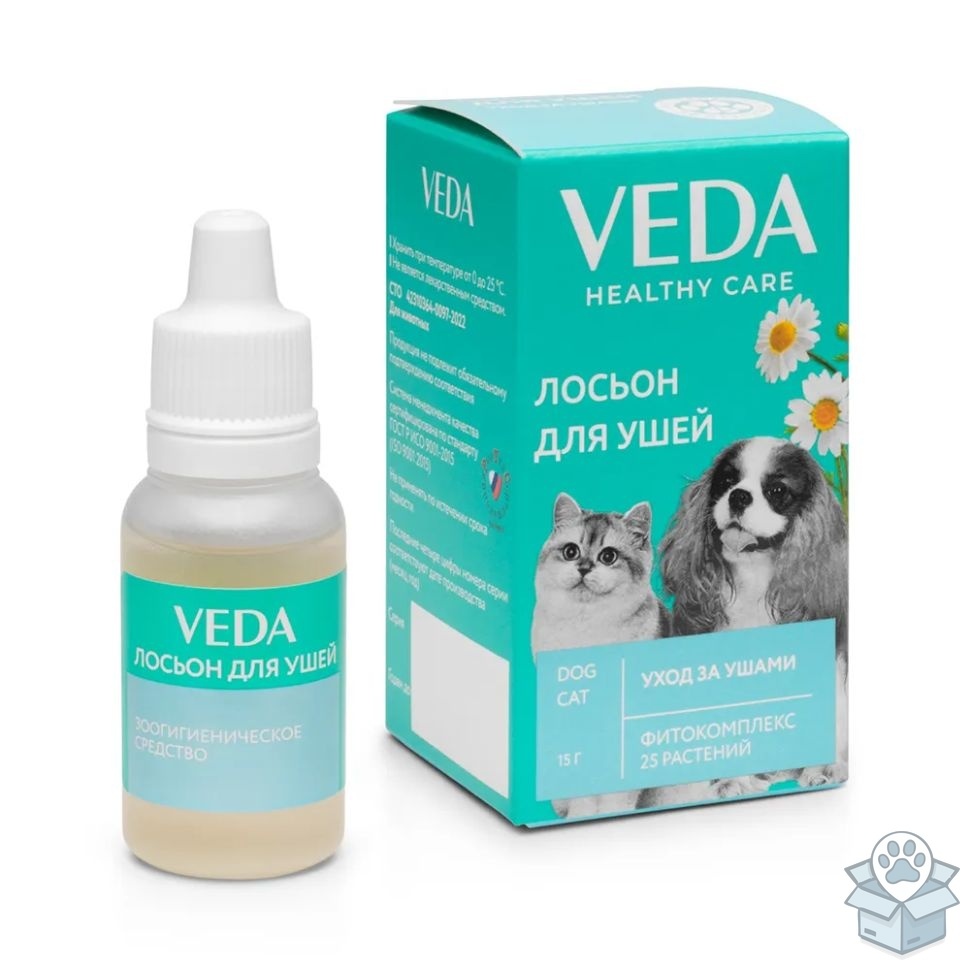Веда: Лосьон для ушей, флакон, 15 г