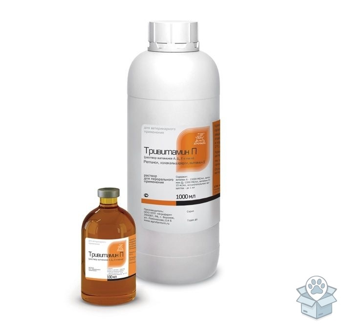 Агрофарм: Тривитамин, в масле, 1 л