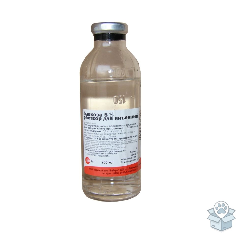 Bionit: Глюкоза 5%, 200 мл