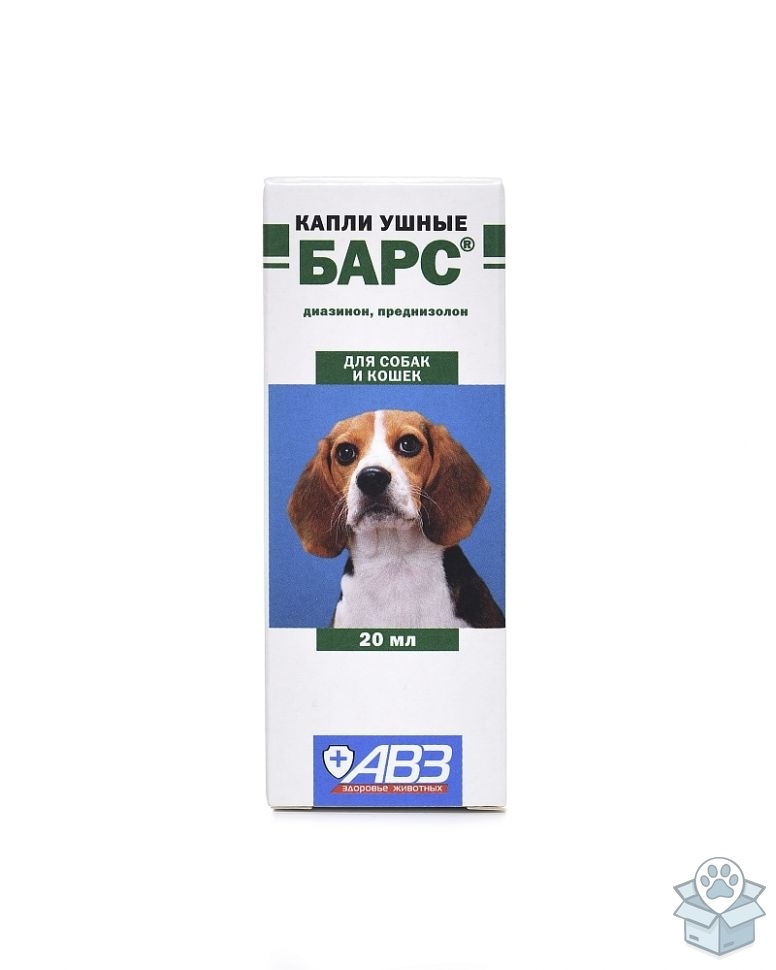 АВЗ: Барс, капли для ушей, 20 мл