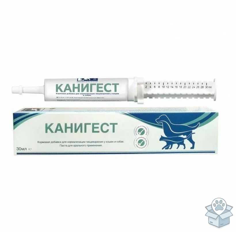 TRM: Канигест/Canigest, для собак и кошек, шприц, 30 мл