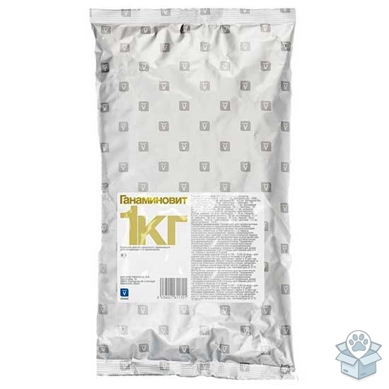 Invesa: Ганаминовит, для животных и птиц, 1 кг
