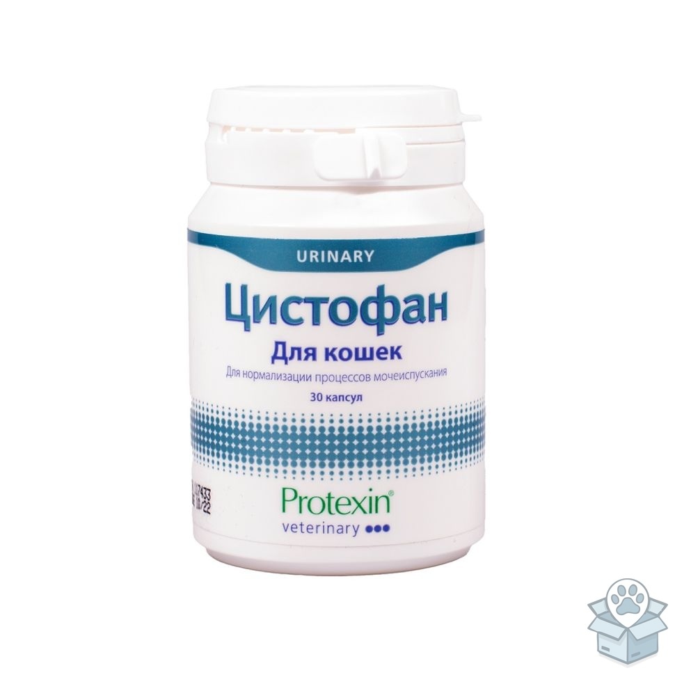 Protexin: Цистофан, для кошек, 30 капсул