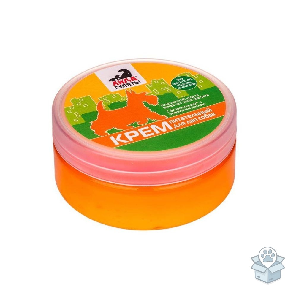 Фармакс: Айда гулять, крем питательный, для лап собак, 120 гр