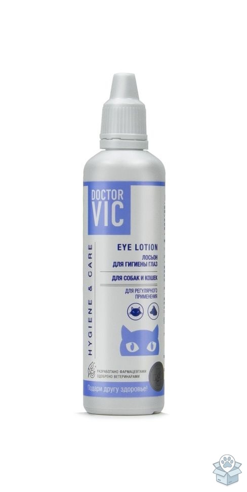 ВИК: Лосьон для гигиены глаз, для кошек и собак, 60 мл