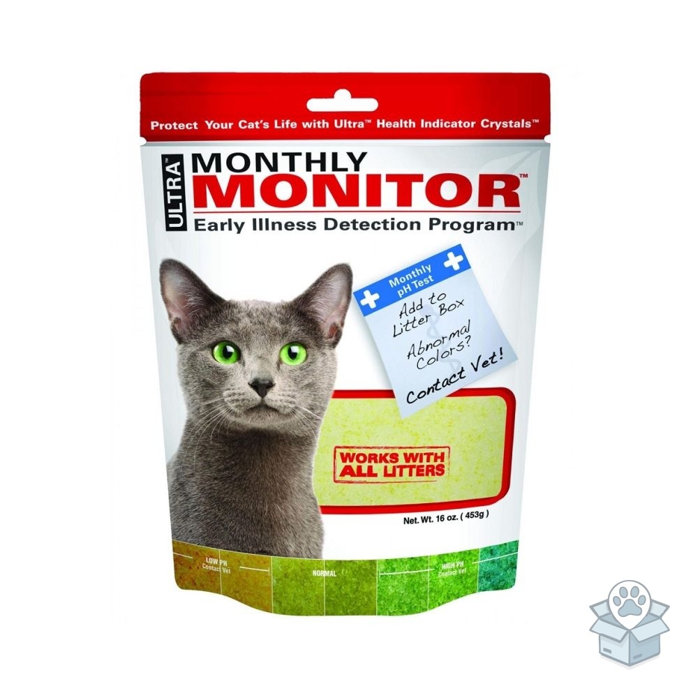 Neon Litter: Индикатор рH мочи кошек Monthly Monitor, порошок, 453 гр