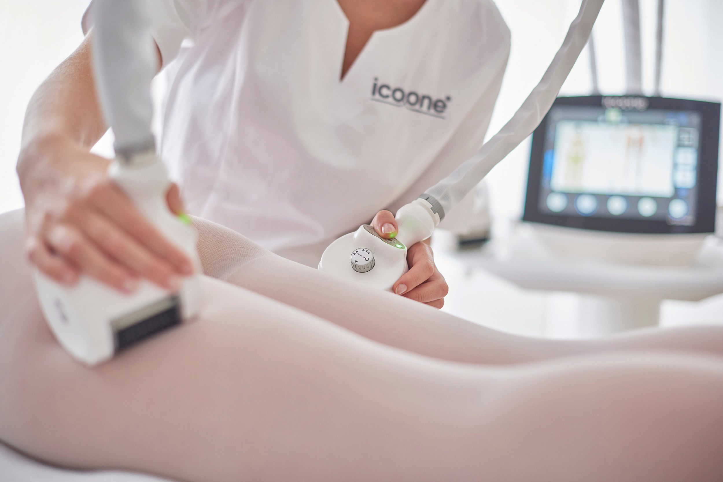 Массаж на аппарате Icoone laser